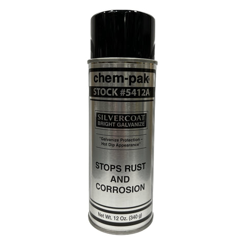 5412A Silvercoat Bright Galvanized Zinc Sold By 12 Can Case