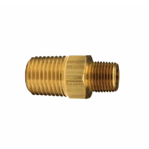 Brass Hex Reducer Nipples - Not Available In California